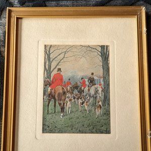 10% OFF  Vintage George Wright Print – c Early 1900s